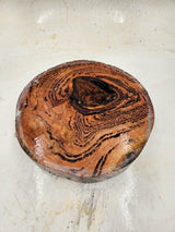 Forest Red Gum Burl Bowl Blank 220x220x50mm