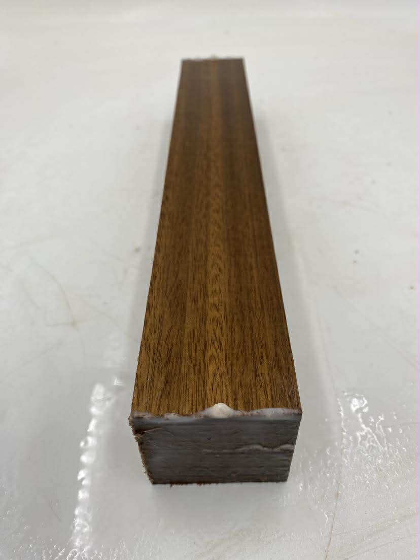 African Teak Spindle 300 x 50 x 50mm