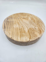 Desert Ash Bowl Blank 220mmx220mmx35mm