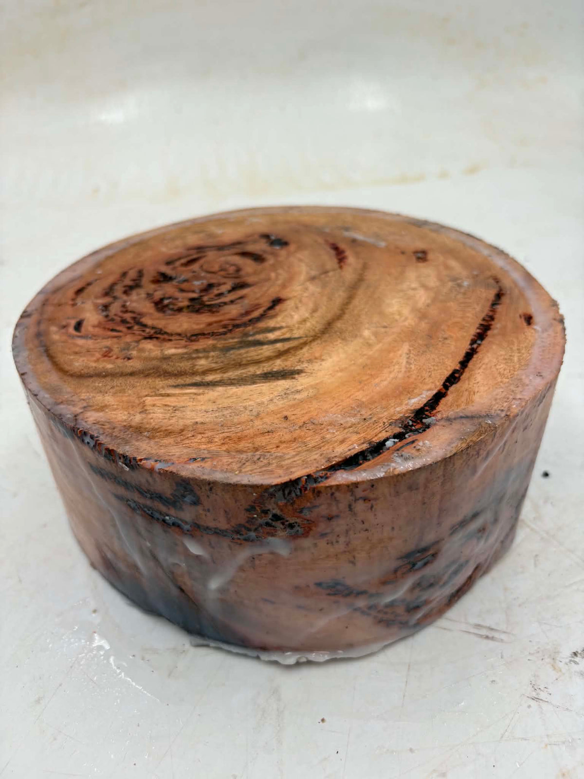 Messmate Burl Bowl Blank 180 x 70mm