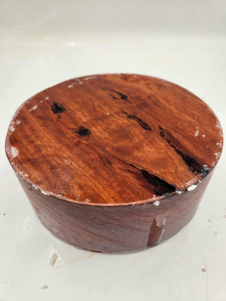 Red Gum Bowl Blank 200mmx75mm