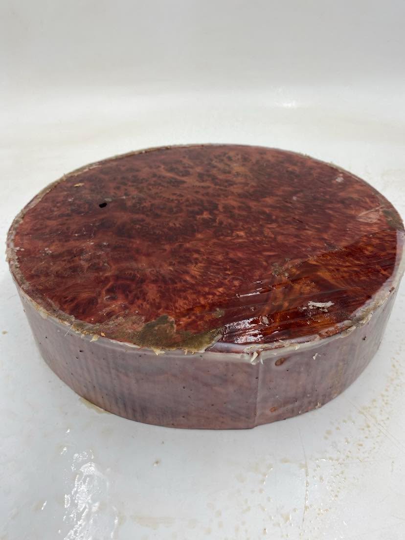 Red Mallee Burl Bowl Blank 255 x 60mm