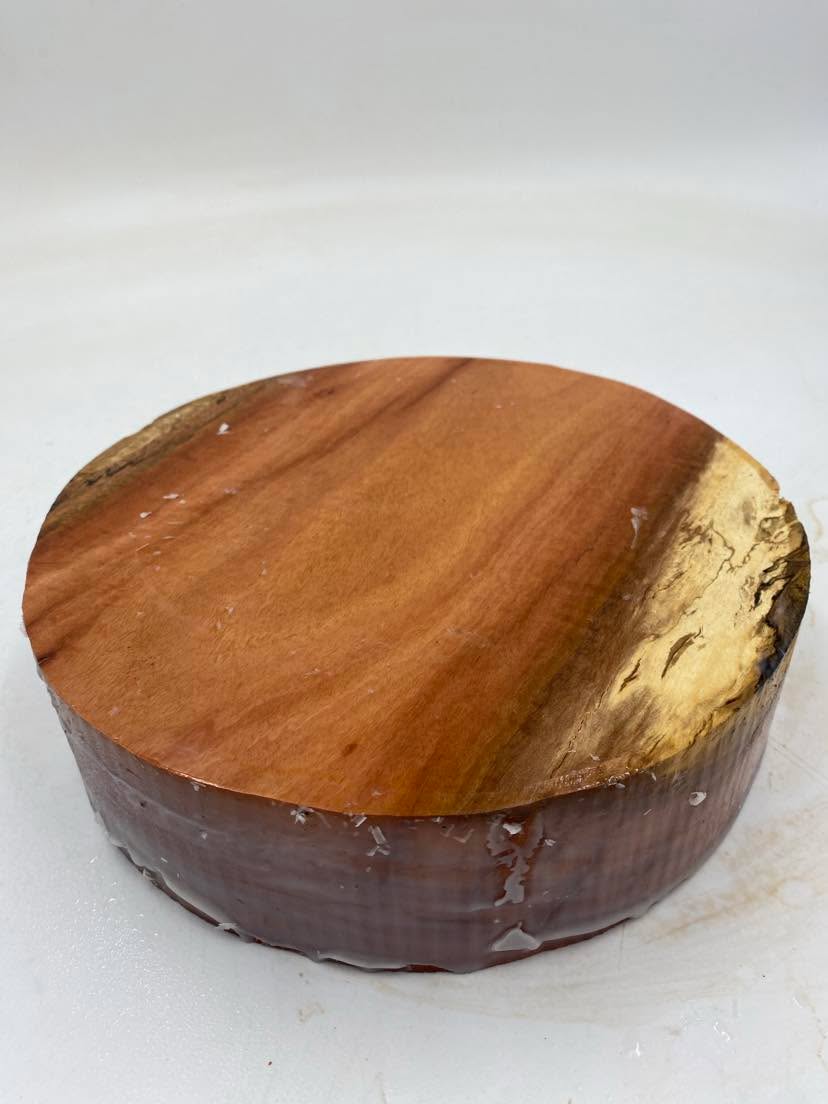 Red Gum Bowl Blank 150 x 85mm