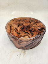 Forest Red Gum Burl Bowl Blank 220x220x80mm