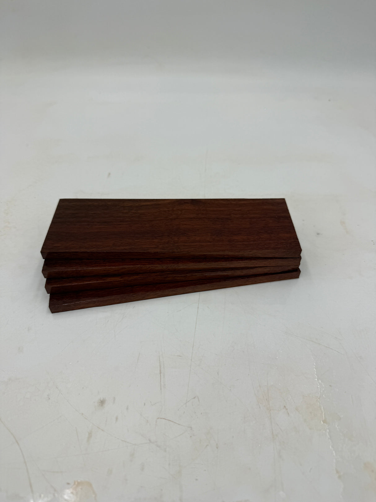 Red Gum Box making Timber Set 178 x 58 x 7mm (4 Pieces)