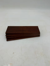 Red Gum Box making Timber Set 178 x 58 x 7mm (4 Pieces)