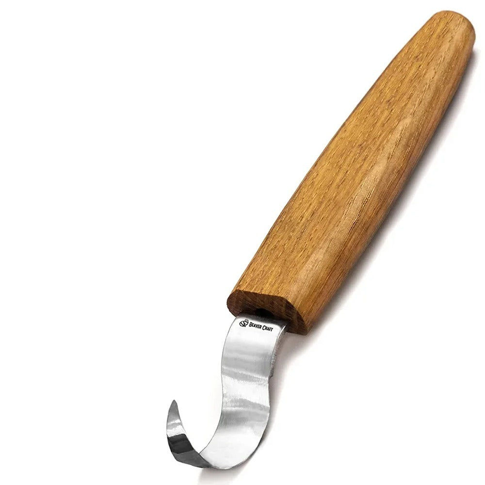 Spoon Carving Knife 25mm With Oak Handle