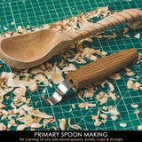 Spoon Carving Knife 25mm With Oak Handle