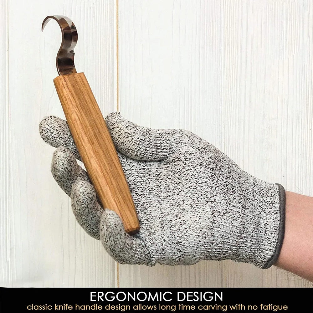 Spoon Carving Knife 25mm With Oak Handle