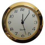 Clock 36mm White Face Arabic