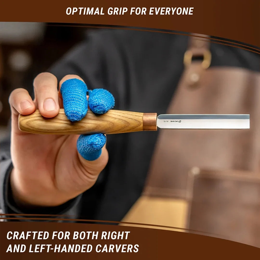Compact Straight Rounded Chisel SB Sweep No. 5 - 12mm