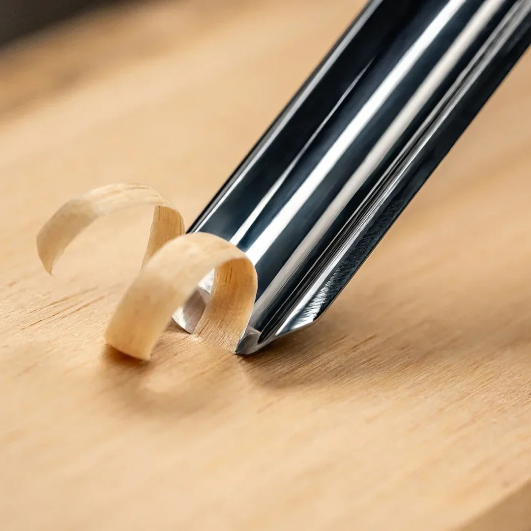 Compact Straight Rounded Chisel Sweep No. 9 - 10mm