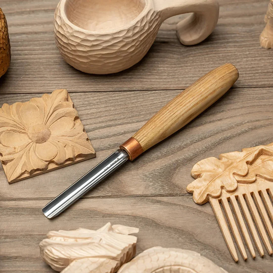 Compact Straight Rounded Chisel Sweep No. 9 - 10mm