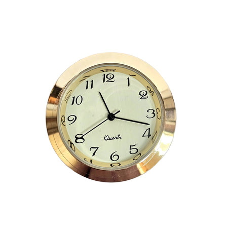 Clock 36mm Gold Arabic