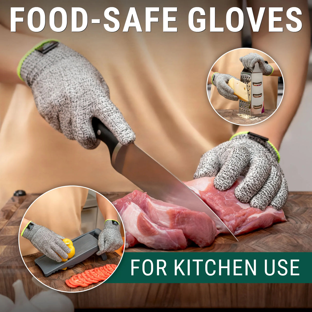 CRG – Cut-Resistant Wood Carving Gloves  Small