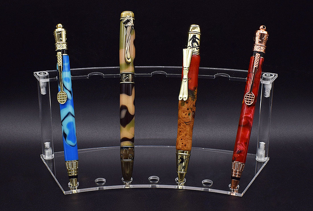 Acrylic 7 Hole Pen Display