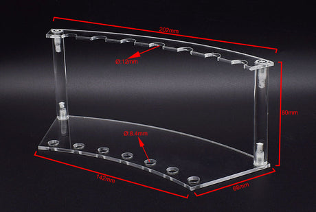Acrylic 7 Hole Pen Display