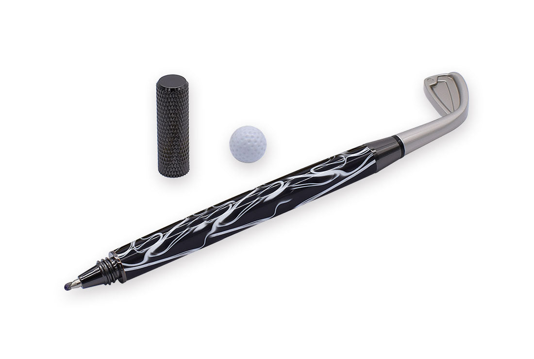 Desktop Golf Pen (iron) Kit - Gun Metal