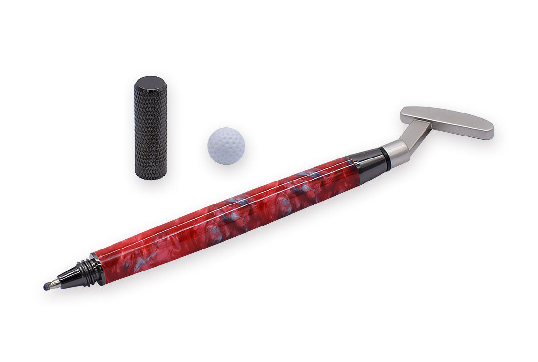 Desktop Golf Pen Kit (putter) Kit - Gun Metal