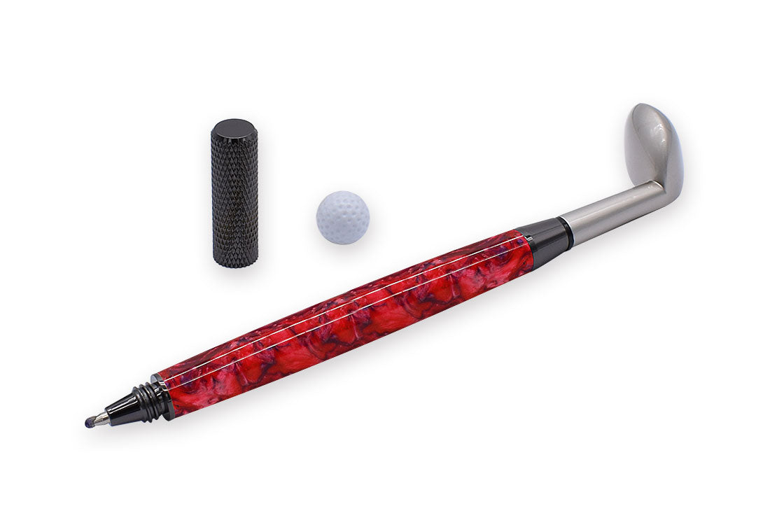 Desktop Golf Pen (wood) Kit- Gun Metal