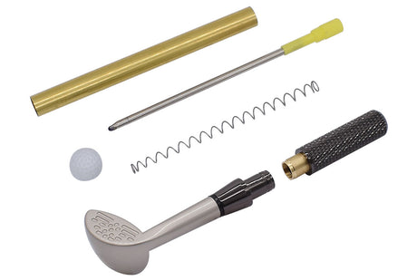 Desktop Golf Pen (wood) Kit- Gun Metal
