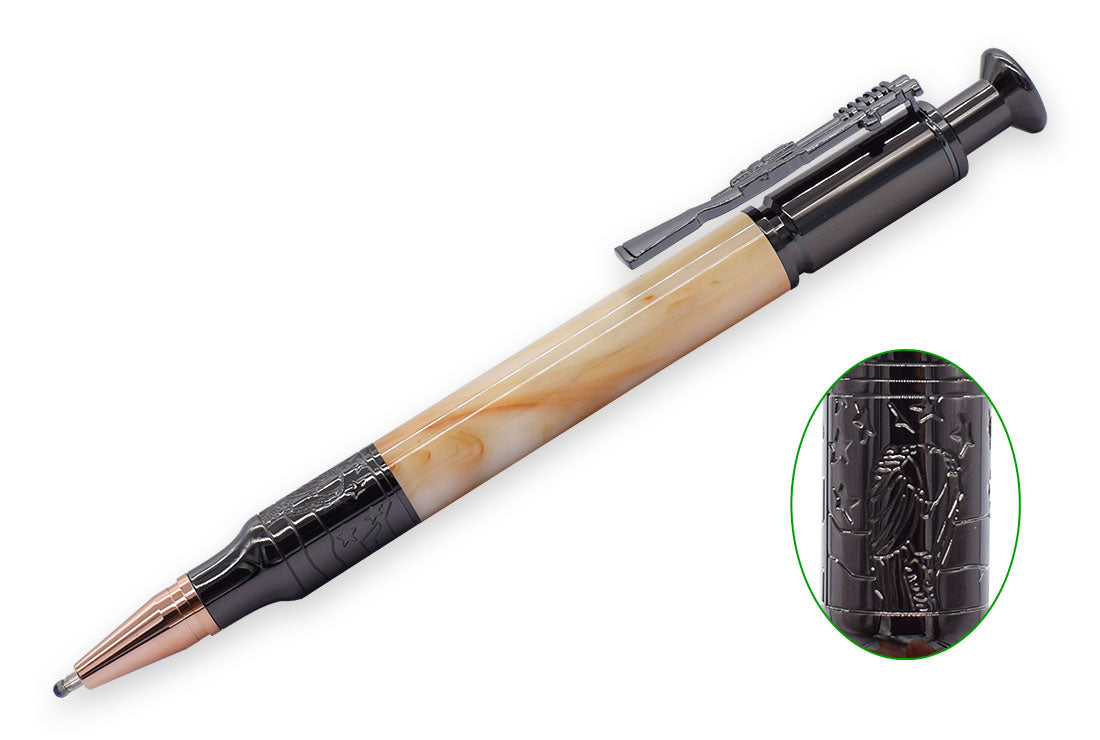 Eagle Click Pen Kit - Gun Metal
