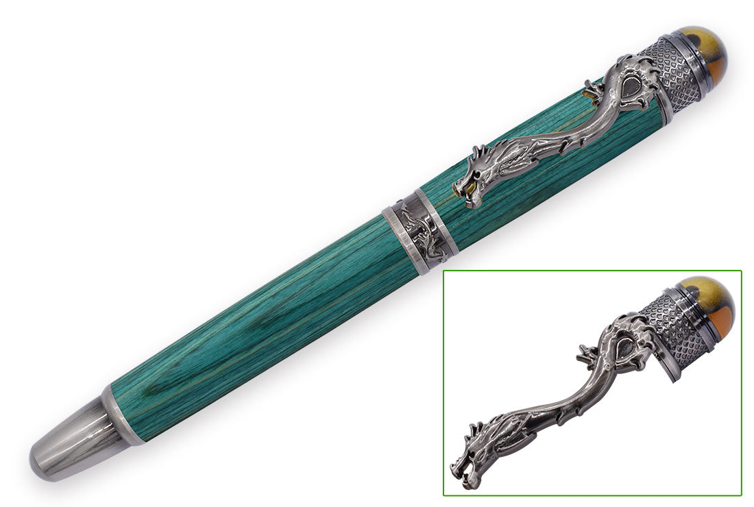 Loong Rollerball Pen Kit Gun Polish