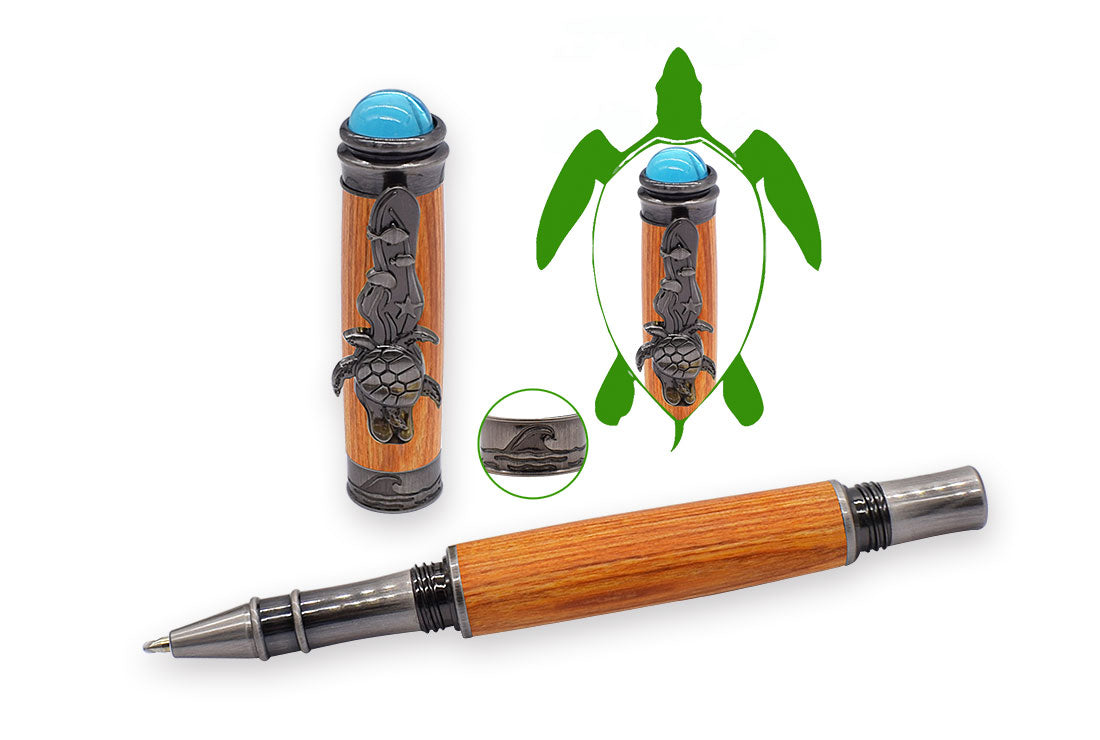 Turtle Rollerball Pen Kit - Gun Polish