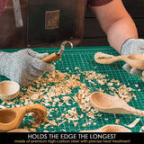 25mm Spoon Carving Knife with Leather Sheath