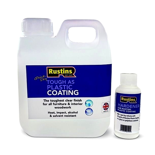 New Tough As Plastic Coating & Hardener Pack 1 Litre