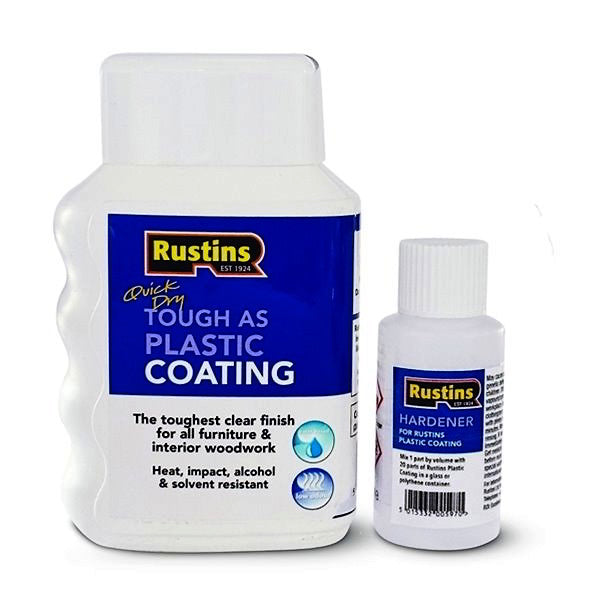 New Tough As Plastic Coating & Hardener Pack 250ml