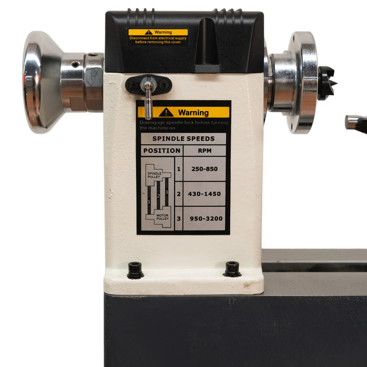 Woodfast 305mm (12") Swing x 419mm (16-1/2") Between Centres 0.75HP Mini Wood Lathe