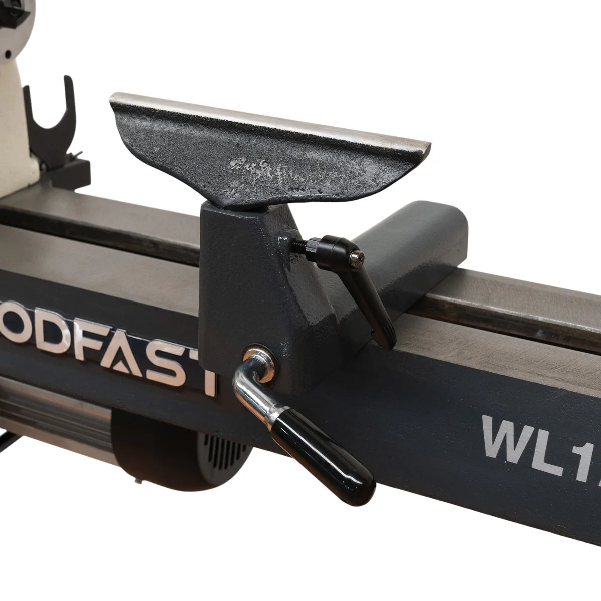 Woodfast 318mm (12") Swing x 508mm (20") Between Centres 0.75HP 240V Super Heavy Wood Lathe WL1220A