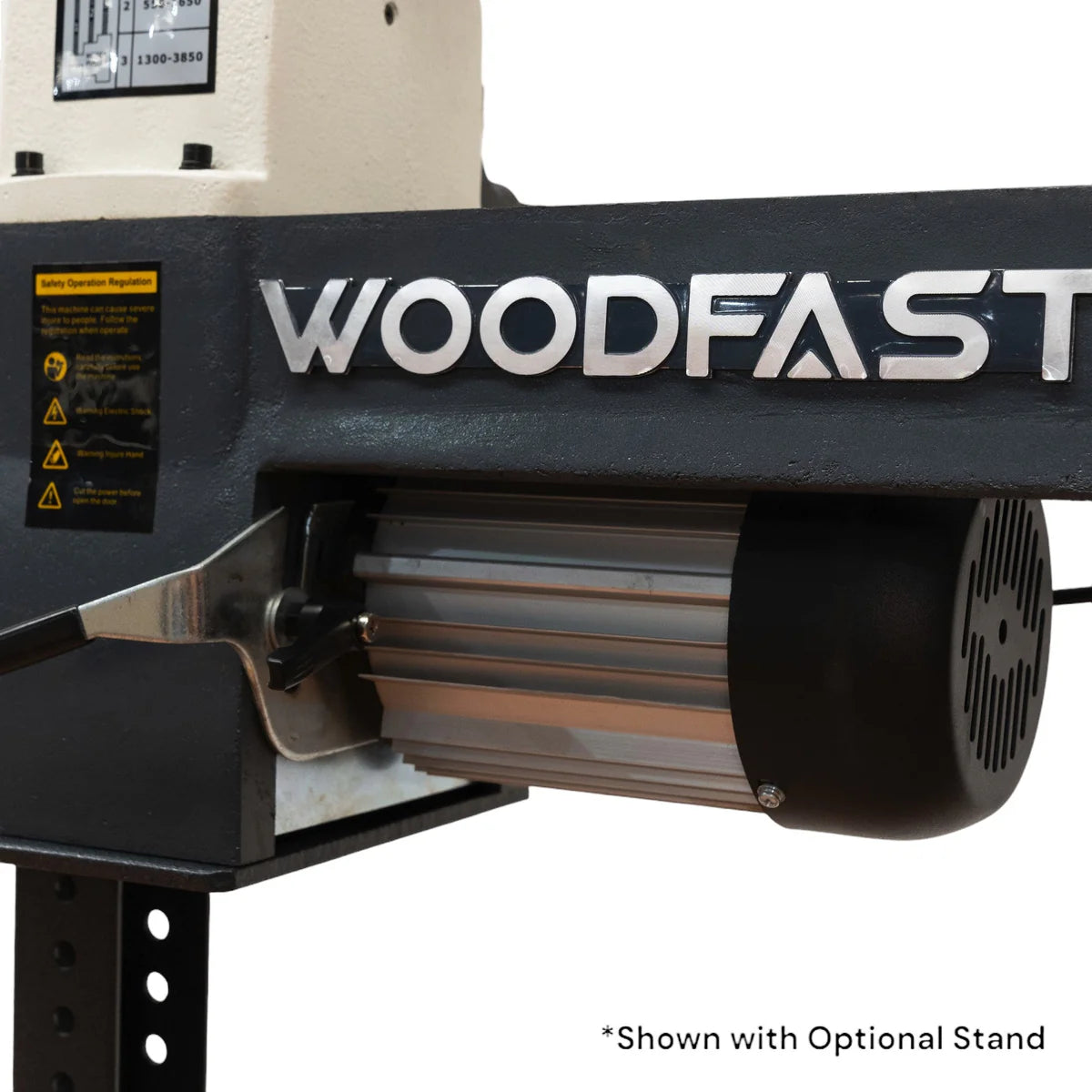 Woodfast 318mm (12") Swing x 508mm (20") Between Centres 0.75HP 240V Super Heavy Wood Lathe WL1220A