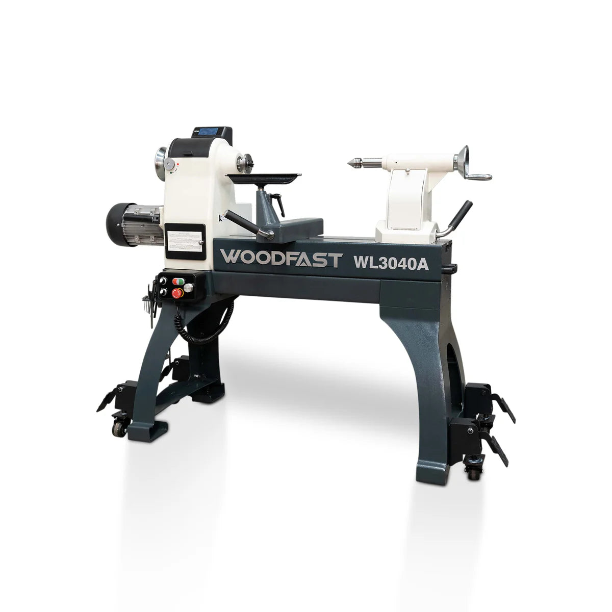 Woodfast 762mm (30") Swing x 1060mm (40") Between Centres Super Heavy Duty Wood Lathe 3HP