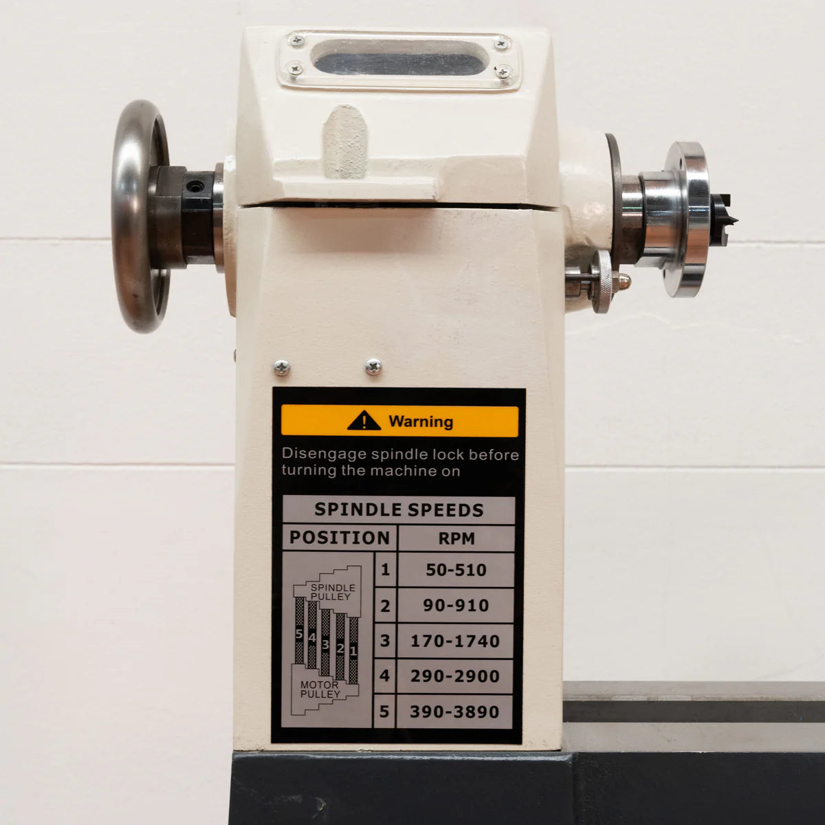 Woodfast 510mm (20") Swing x 915mm (36") Between Centres Heavy Duty Wood Lathe