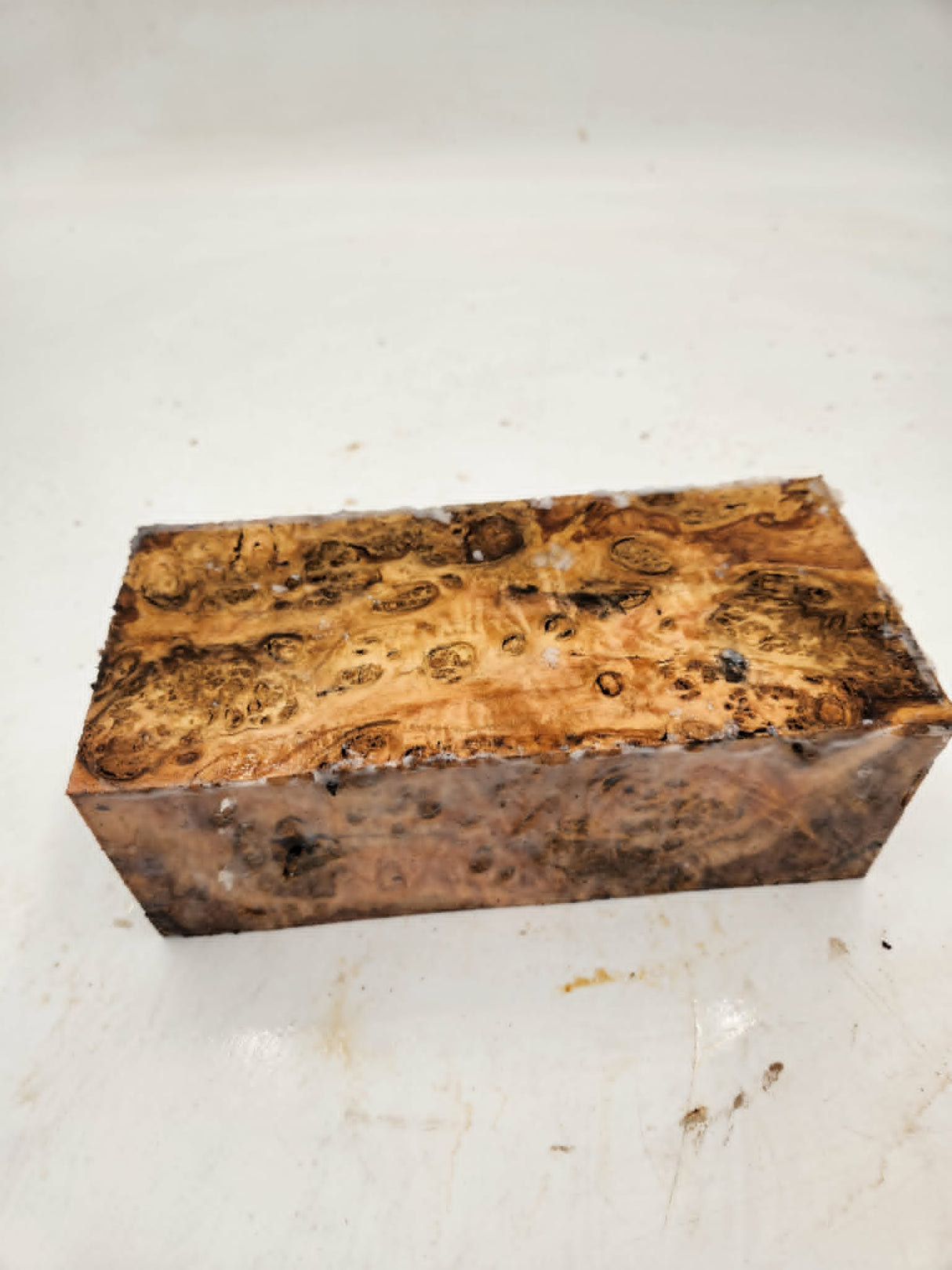 Forest Red Gum Burl Spindle 210 x 95 x 80mm