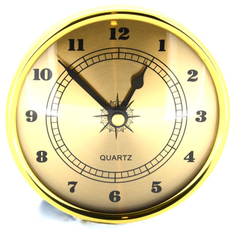 Clock Gold 90mm