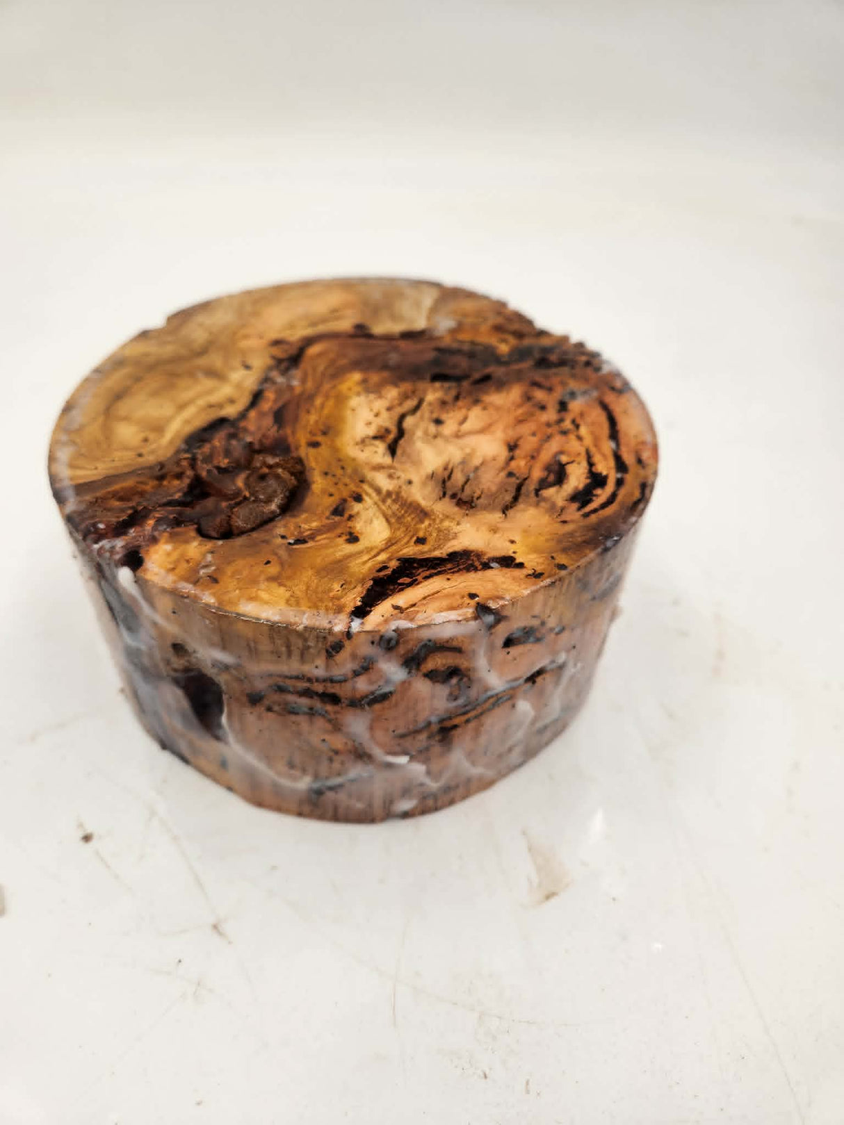 Eucalypt Burl Bowl Blank 150x150x70
