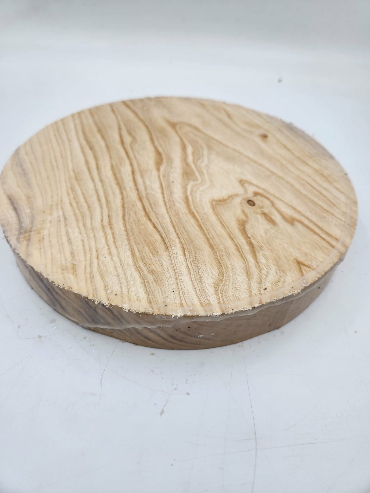 Desert Ash Bowl Blank 260mmx260mmx35mm