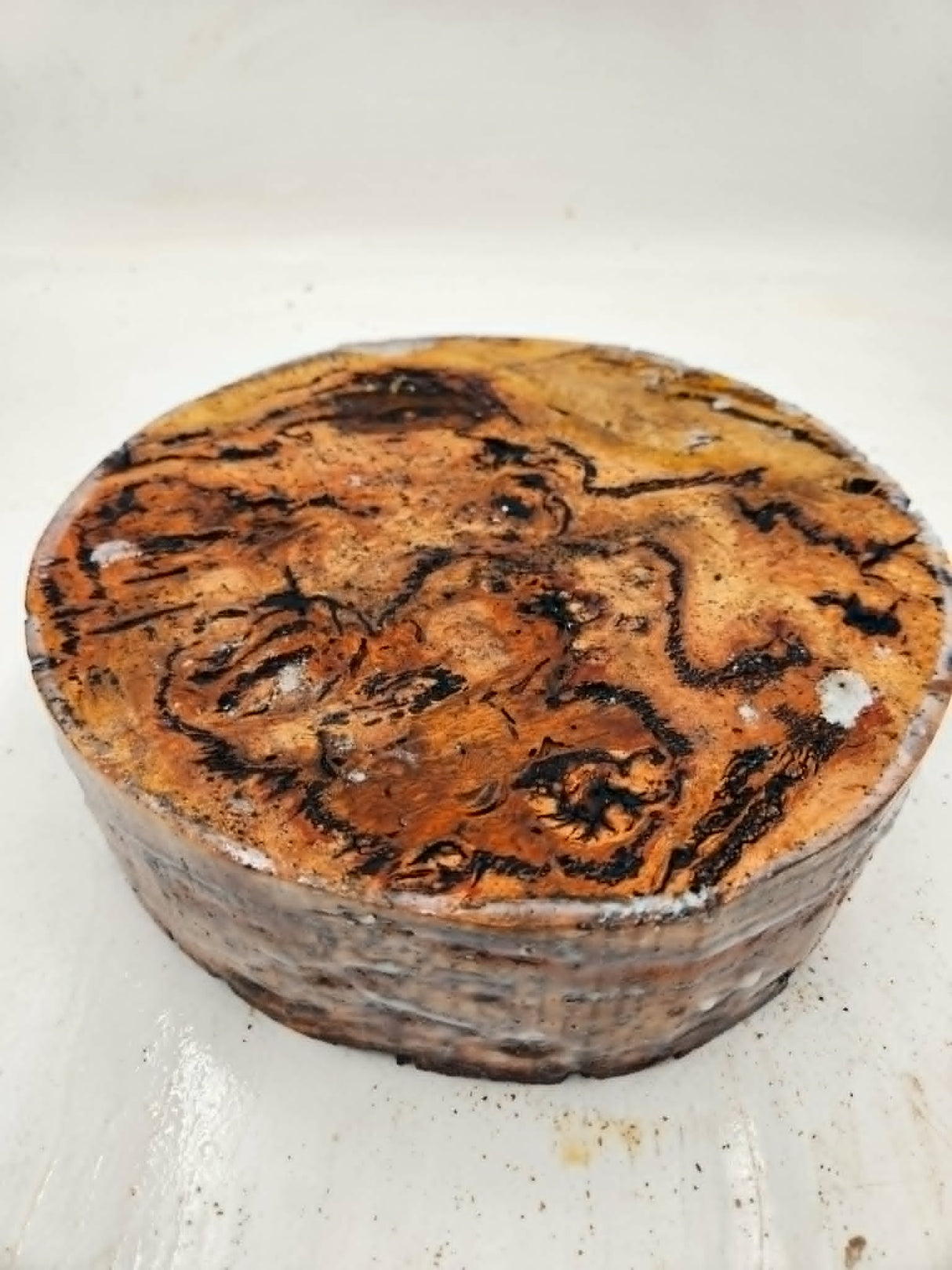 Forest Red Gum Burl Bowl Blank 250 x 75mm