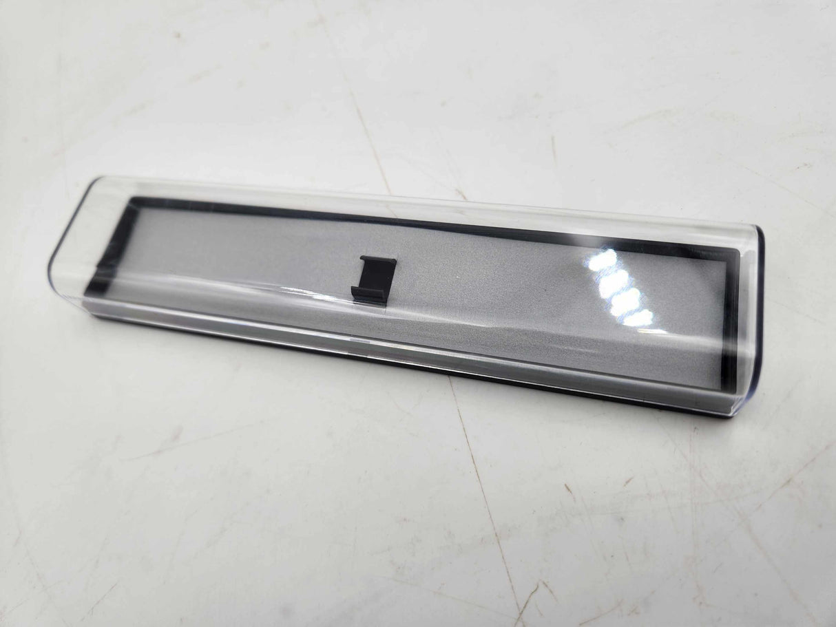 Square Pen Case Black  & Grey