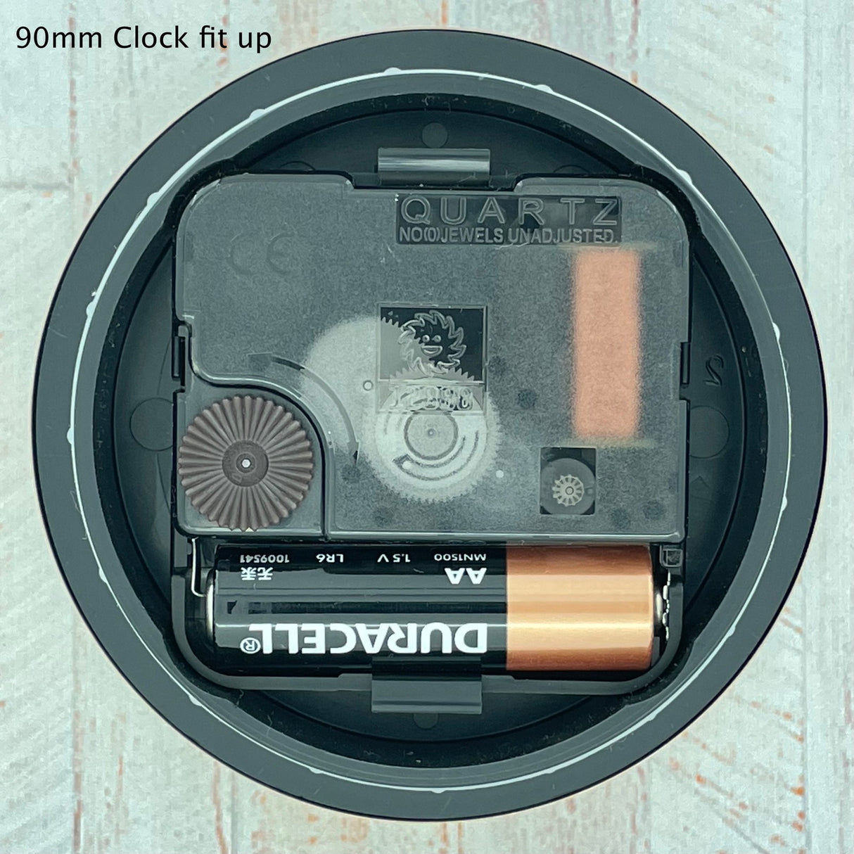 Clock Gold 90mm