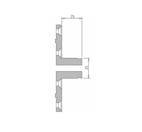 VICMARC 25MM PIN JAWS VM90/100 V00650