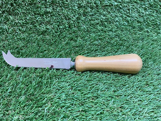 Cheese Knife Sheffield Steel with Celery Top Pine Handle