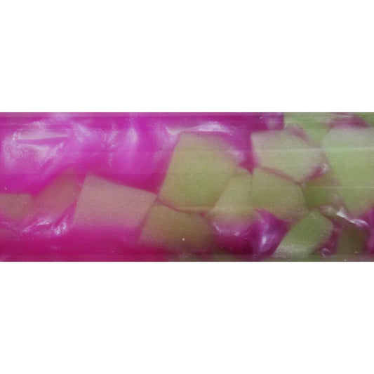 Pen Blank Single acrylic Pink-Lime Green Crush