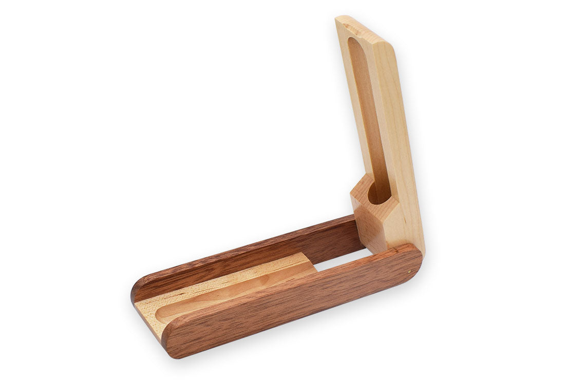 Maple/Rosewood Flip Pen Box