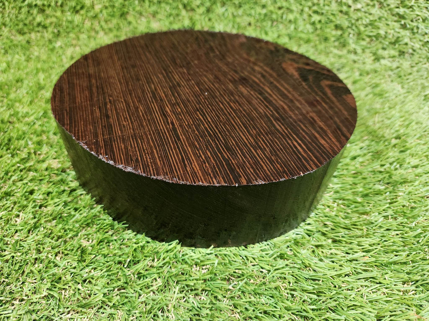 African Wenge Bowl Blank  190mmx50mm